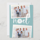 Kustnoel | Vakantieknopkaart Feestdagenkaart (Voorkant)