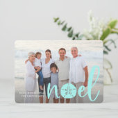 Kustnoel | Vakantieknopkaart Feestdagenkaart (Staand voorkant)