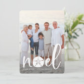 Kustnoel | Vakantieknopkaart Feestdagenkaart (Staand voorkant)