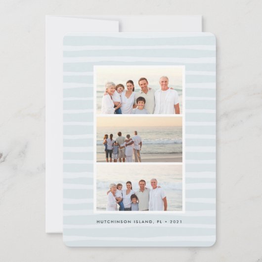 Kustnoel | Vakantieknopkaart Feestdagenkaart (Achterkant)