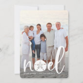 Kustnoel | Vakantieknopkaart Feestdagenkaart (Voorkant)