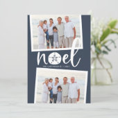 Kustnoel | Vakantieknopkaart Feestdagenkaart (Staand voorkant)