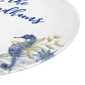 Kustoceaan Marine Life gepersonaliseerd Est. Datum Snijplank (Hoek)