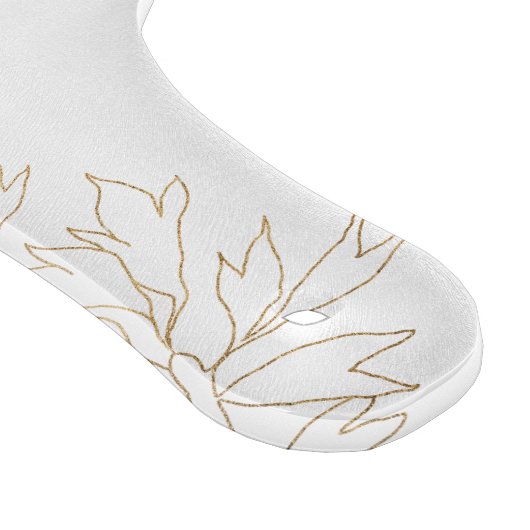 Kustoceaan schelpen aangepaste monogram ingesteld snijplank (Hoek)