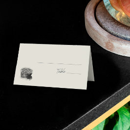 Kustoceaan Zomer Strand Bestemming Bruiloft Plaatskaartje