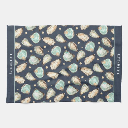 Kustoester en -pareaal voor Waterverf Theedoek (Horizontaal)