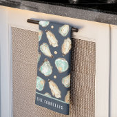 Kustoester en -pareaal voor Waterverf Theedoek