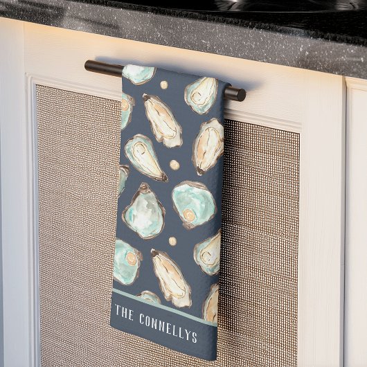 Kustoester en -pareaal voor Waterverf Theedoek