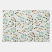 Kustoester en -Waterverf Theedoek (Horizontaal)