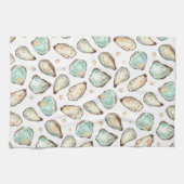 Kustoester en -Waterverf Theedoek (Horizontaal)