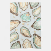 Kustoester en -Waterverf Theedoek (Verticaal)