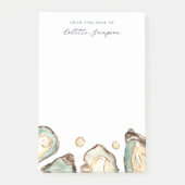 Kustoester Waterverf gepersonaliseerd Post-it® Notes (Voorkant)