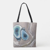 Kustoesters Zandstrand canvas tas (Achterkant)