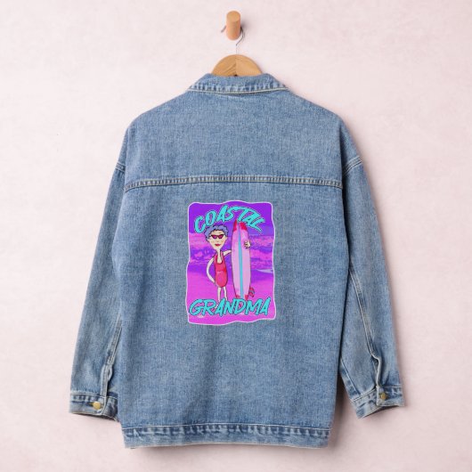 Kustoma Helemaal trending fun Cartoon Denim Jacket (Hangar)