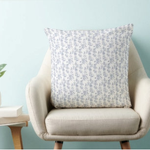 Kustoma Oma Blauw Witte Chinoiserie Toile Kussen