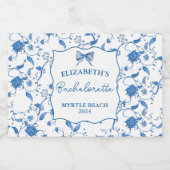 Kustoma Oma Persoonlijke Bachelorette Mini Likeurfles Etiket (Enkel label)