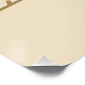 Kustomaasjeilboot Perfect Poster (Hoek)