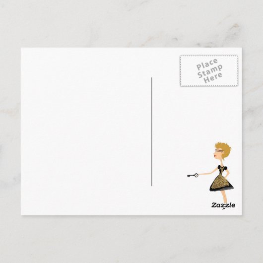 Kustonroerend goed briefkaart (Achterkant)