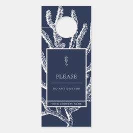 Kustontsnapping: Nautisch zeepaardje & koraal Deurhanger