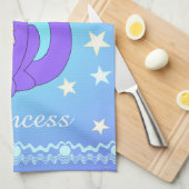 Kustontwerp op maat gesneden theehanddoeken theedoek (Quarter Fold)