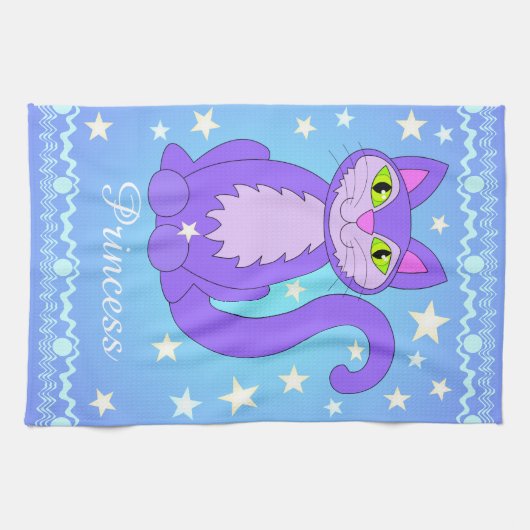 Kustontwerp op maat gesneden theehanddoeken theedoek (Horizontaal)