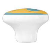 Kustontwerp, Teenslippers Sandles Keramische Knop (Zijkant)