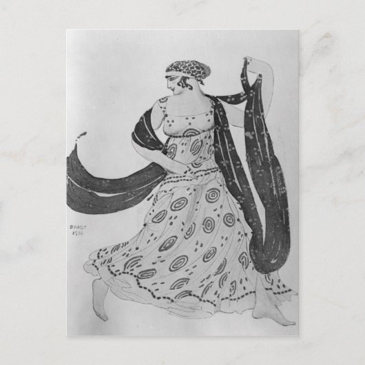 Kustontwerp voor Cleopatra, 1910 Briefkaart (Voorkant)