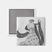 Kustontwerp voor Cleopatra, 1910 Magneet (Voorkant / Achterkant)