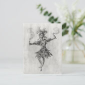 Kustontwerp voor het ballet "Medusa" Briefkaart (Staand voorkant)