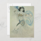 Kustontwerp voor Salome Briefkaart (Voorkant / Achterkant)