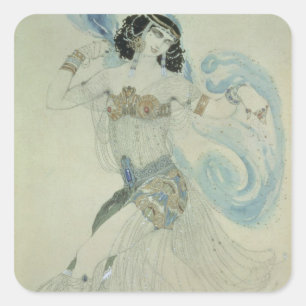 Kustontwerp voor Salome Vierkante Sticker