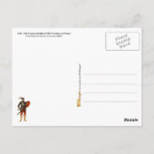 Kustostuums uit de Middeleeuwen Briefkaart (Achterkant)