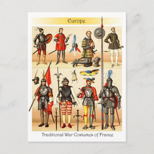 Kustostuums uit de Middeleeuwen Briefkaart (Voorkant)