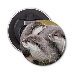 KUSTOTTERS-knoppenflesopening Button Flesopener