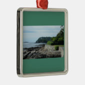 Kustpad, Bar Harbour, Maine Ornament (Rechts)