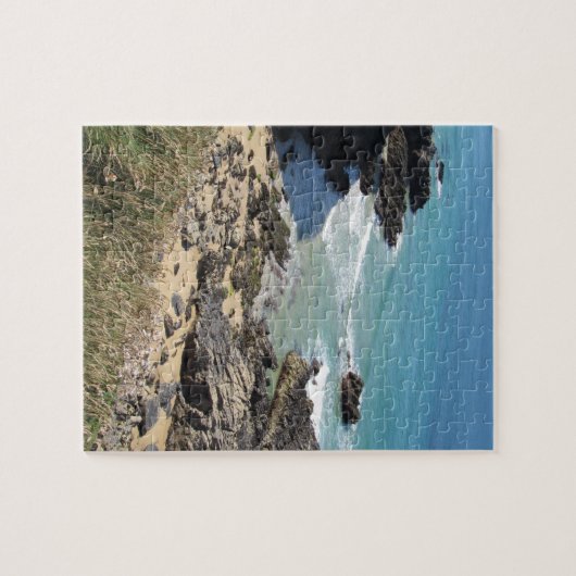 Kustpad nabij Padstow, Cornwall Jigzaag Puzzle Legpuzzel (Horizontaal)