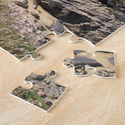 Kustpad nabij Padstow, Cornwall Jigzaag Puzzle Legpuzzel (Zijkant)