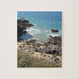 Kustpad nabij Padstow, Cornwall Jigzaag Puzzle Legpuzzel