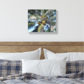 Kustpalm 8 x 10-inch canvas afdrukken (Insitu (Slaapkamer))