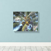 Kustpalm 8 x 10-inch canvas afdrukken (Insitu (Houten vloer))