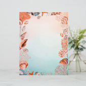 Kustpapier briefhoofd (Staand voorkant)