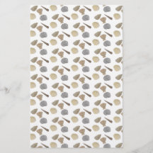 Kustpapier voor de Waterverf aan de kust