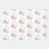 Kustpapier voor kerstkaarten met kerstinslag in de inpakpapier vel (Voorkant 2)