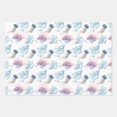 Kustpapier voor tropische visvangst Waterverf Inpakpapier Vel (Voorkant)