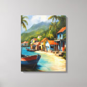 kustplaats canvas afdruk (Voorkant)