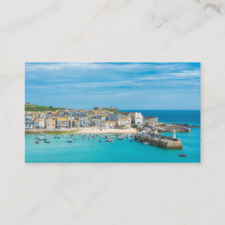 Kustplaats St. Ives, Cornwall, Verenigd Koninkrijk Visitekaartje