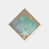 Kustpompoenpapier Cocktail servet (Hoek)