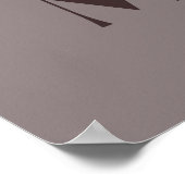 Kustposter van de boomgaard poster (Hoek)