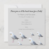 Kustpredikant Gull Grey Beach House Kaart (Voorkant)