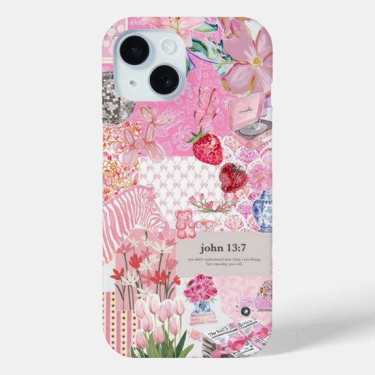 Kustpreppy Collage, Zomercollage Telefoonhoesje Case-Mate iPhone Case (Achterkant)